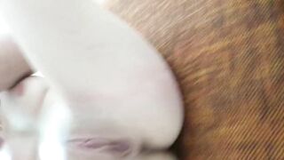 Blonde Teen Babe POV Blowjob & Rough Sex