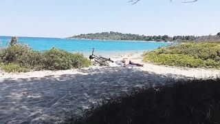 NAKED Sun Tanning Girl SPYCAM Video - SOLO Female