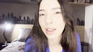Latin Teen Babe Plays with Sex Toy on Webcam - Part 1