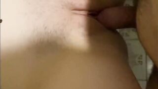 Rough Sex Session with a Petite College Teen in Public