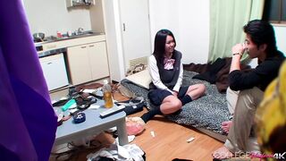 Japanese Cutie Hitomi Legs Shake After Hour-Long Fucking!