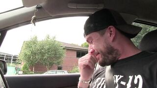 Policewomen Samantha Bentley rammed hard by pulled over Luke Hotrod