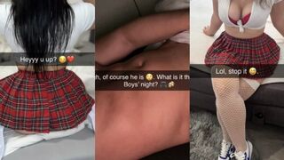 Husband Ignores Cuckold Wife and she leans on Her Cheating Best friend for Satisfaction