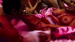 Jamie Brooks & Carly Parker Heat Things up at a Wild Pajama Party