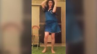 Big-Titted Arab Mature Masturbates
