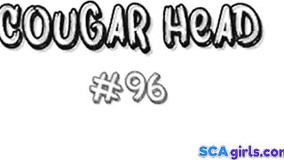 Svensk blond cougar djuphår ung kuk