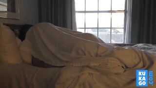 Blonde Amateur Couple Fucks in Public at a Hotel