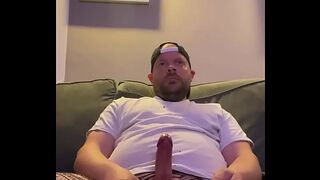 Jerking off to gay porn