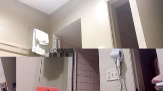 Big-Titted Blonde MILF's Hotel Room Solo Session