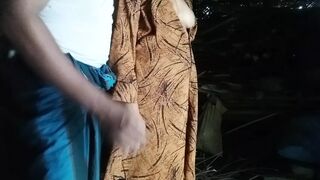 My boyfriend and I had sex for the first time in the woods.