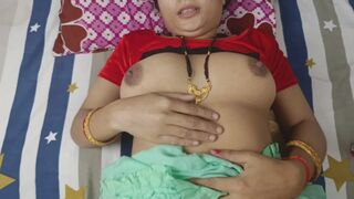 Indian hot bhabhi enjoying very romantic fuck with his husband