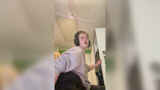 Fuck myself in the anal with orgasms