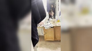 Bathroom Blowjob