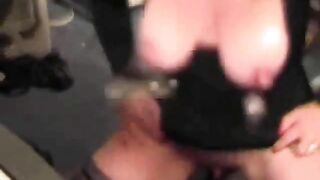 Kinky BDSM Granny on Webcam
