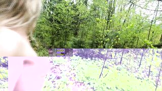 Nude Walk in the Woods Showing Off My Big Ass Tattoo