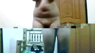 Filipina with Big Tits Strips and Dances on Webcam