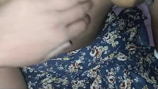 Big Boobs Indian Stepmom in Saree Rough fucked by Stepson in Hindi
