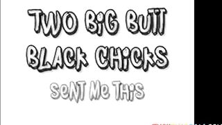 Big Butt Black BBW's Interracial Webcam Show