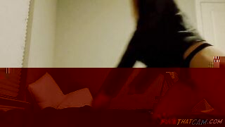 Redhead French Blonde Undresses and Masturbates