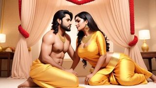 Hot Desi Indian Porn Star Tejaswini has hard sex with old man