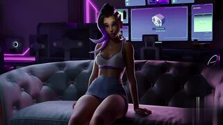 After seeing my cock she can't control herself fuck hard sex blowjob
