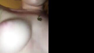 Redhead American Amateur Rides to Orgasm at Home