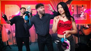 PervzSingles - Scarlett Alexis - Little Asian Shoplifter Gets the Naughty Treatment