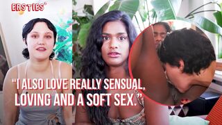 Ersties - Hannah & Suraya Try An Experiment With a Blindfold