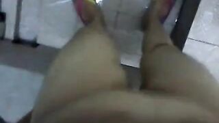 Malaysian Man Masturbates in a Toilet - Amateur Asian Solo