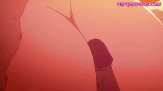 Uncensored Hentai Creampie Pussy and a Big Cumshot