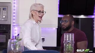 Granny Loves Big Black Dick! Gilf AF Hardcore Interracial Granny Porn