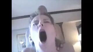 wife on all fours gets it