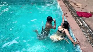 Indian hot couple full fucking video in pool sex viral mms clip