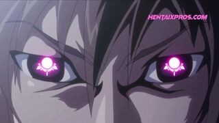Hentai Cock Riding Threesome Fuck and a Lot of Cum
