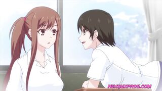 Uncensored Hentai Hot Romantic Sex in the Kitchen