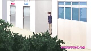 Uncensored Hentai Fuck in the Locker Room