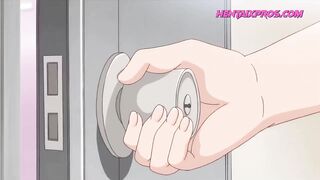 Uncensored Hentai Fuck in the Locker Room