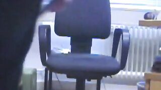 Big-Ass European Mom Teases in Her Office