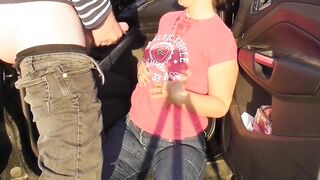 Deutsch Amateur -Blowjob im Freien