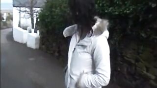 Stacy's Public Indecent Exposure Caught on Tape