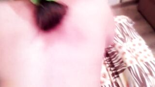 Russian Amateur Girl in a Cuckold Gangbang