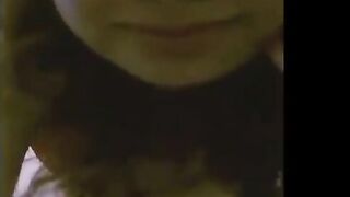 Curvy Arab Woman with Big Natural Breasts at Home
