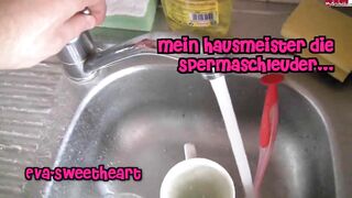 Deutscher Amateur Blowjob mit Cumshot -Gesichtsbehandlung