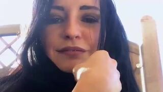 Lady Amira Smoking