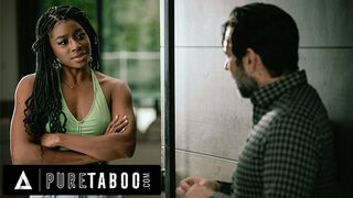 PURE TABOO Humiliated Cuckold Fucks Cheating Wife’s Lover’s Stepsister Nicole Kitt To Get Even