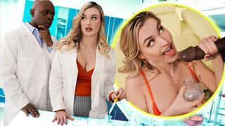 BBCParadise - Natalia Starr - It’s for Research! MILF Scientist Milks BBC Lab Partner