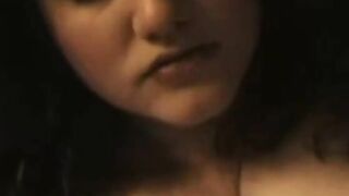 Big-Titted Amateur BBW Earns a Facial