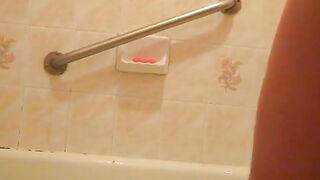Deutsche Mutter Pinas Badezimmer -Mätzchen