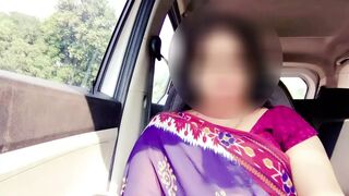 Desi Bhabhi Ko Car Me Bitake Public Me Maza Liya