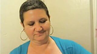 Nasty Amateur Granny on Webcam